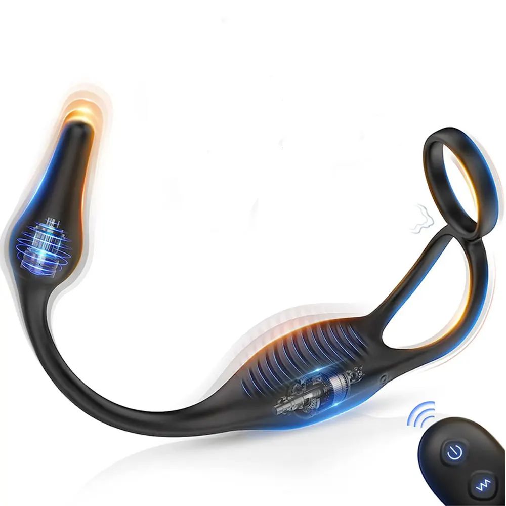 Remote Control Anal Vibrator for Men - Sexdale Luveden Remote Control Anal Vibrator for Men - Sexdale Luveden