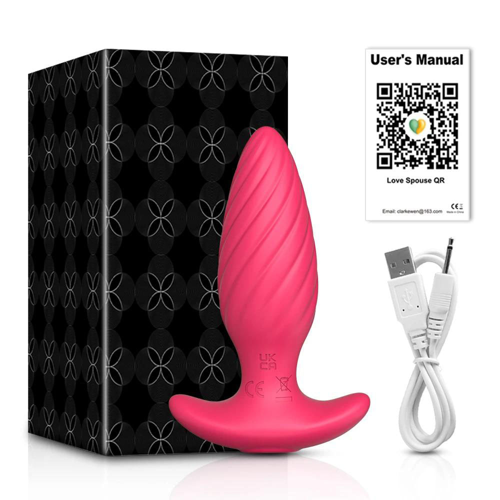 app-bluetooth-anal-plug-vibrator-red