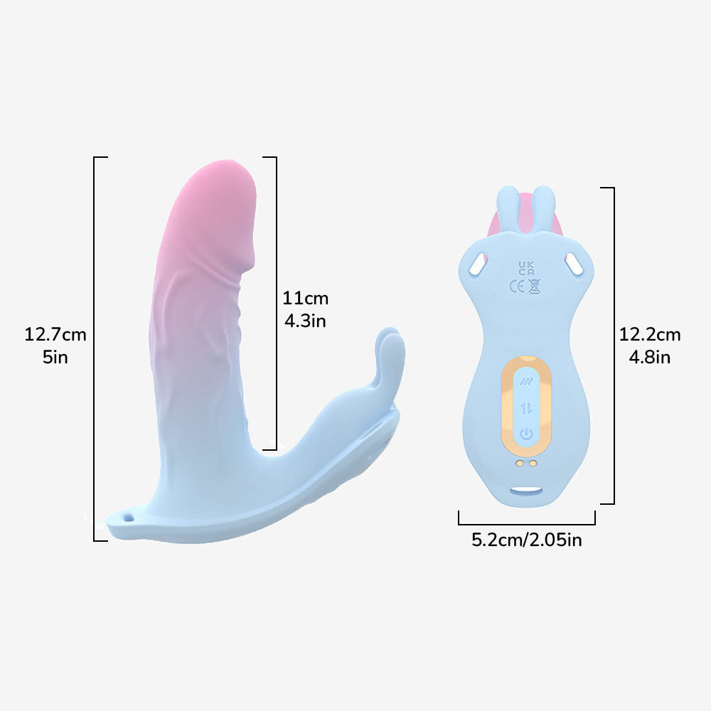 App-Controlled Thong Thrusting Rabbit Vibrator