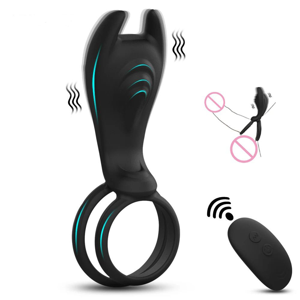 Batman Vibrating Couples Cock Ring Luveden Batman Vibrating Couples Cock Ring Luveden