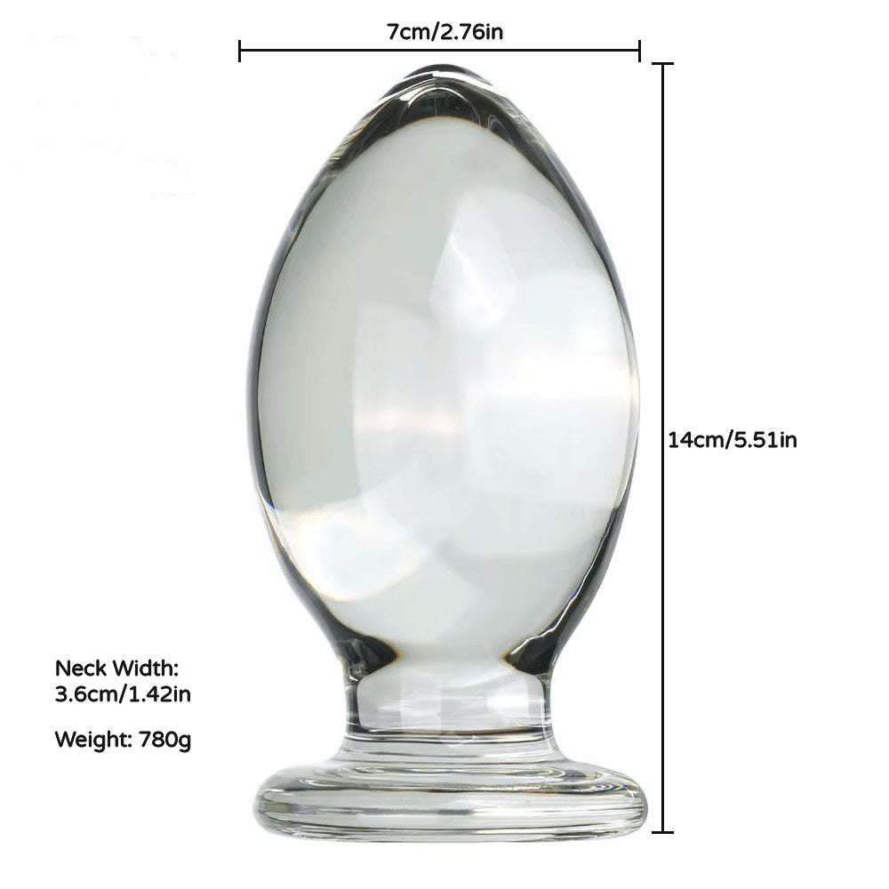 egg-shape-glass-anal-plug-model-D-size