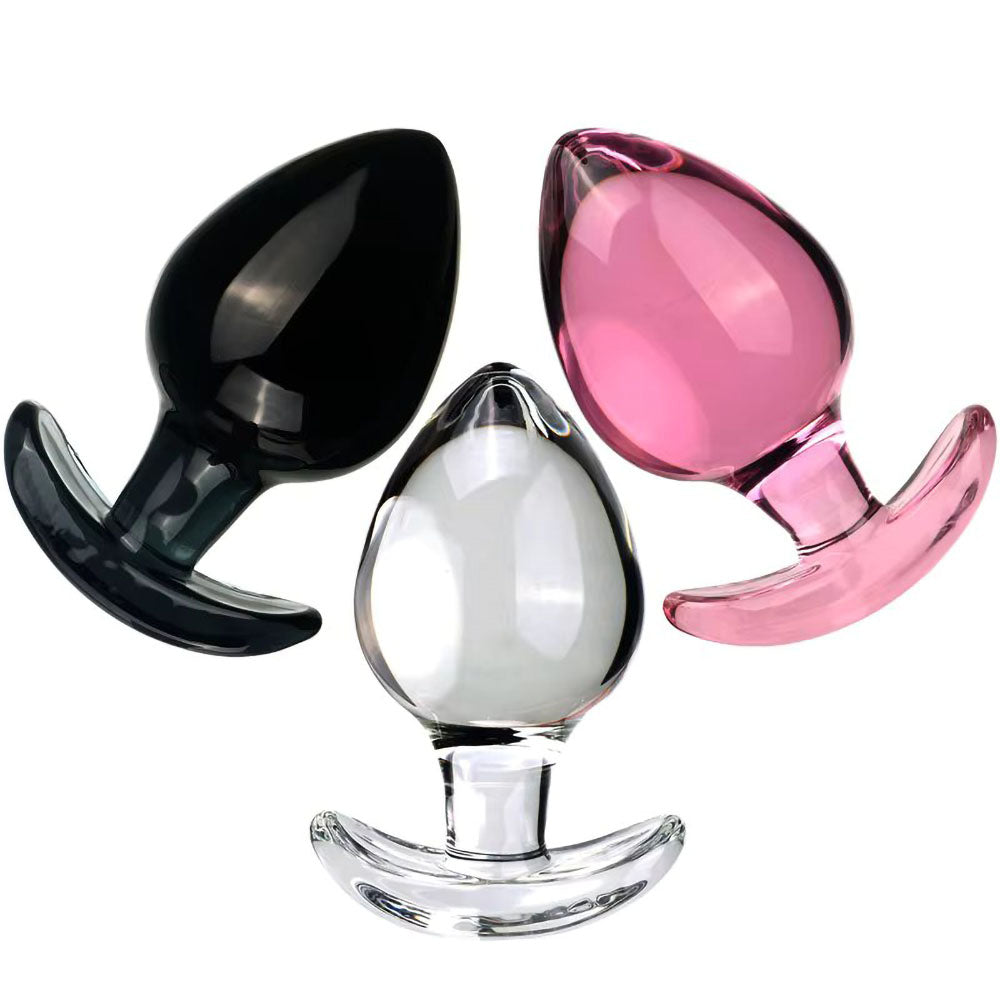 Teardrop Glass Anal Plug Luveden Teardrop Glass Anal Plug Luveden