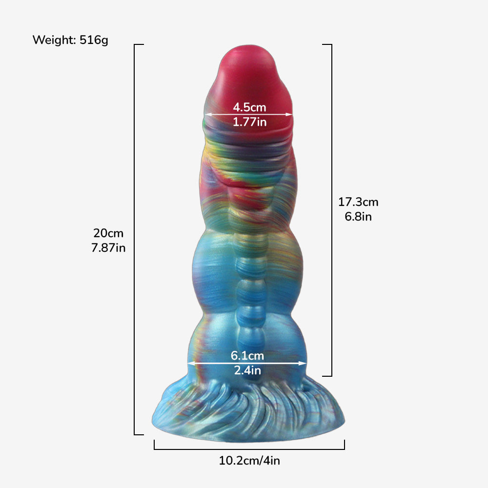 The Boa Head Fantasy Dildo