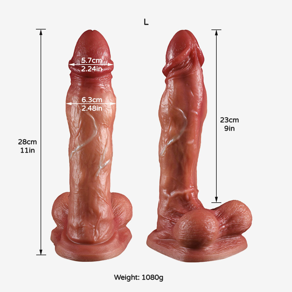 The Dragon Gladius Downward Dildo