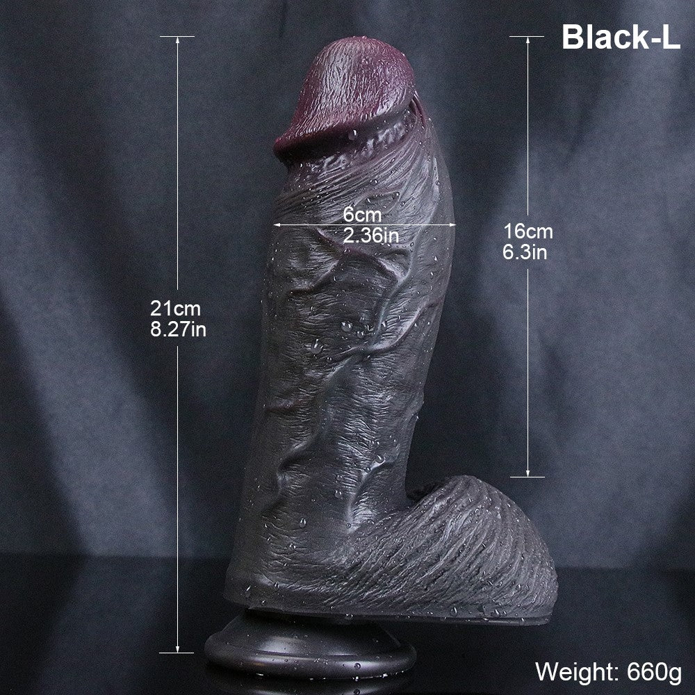 the-dwarf-general-thick-but-short-dildo-black-L