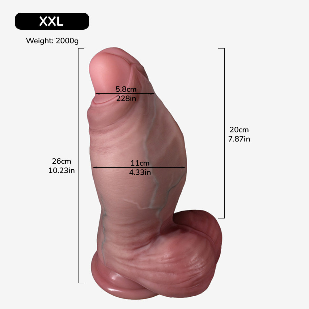 The Pigsy Wide-Middle Dildo