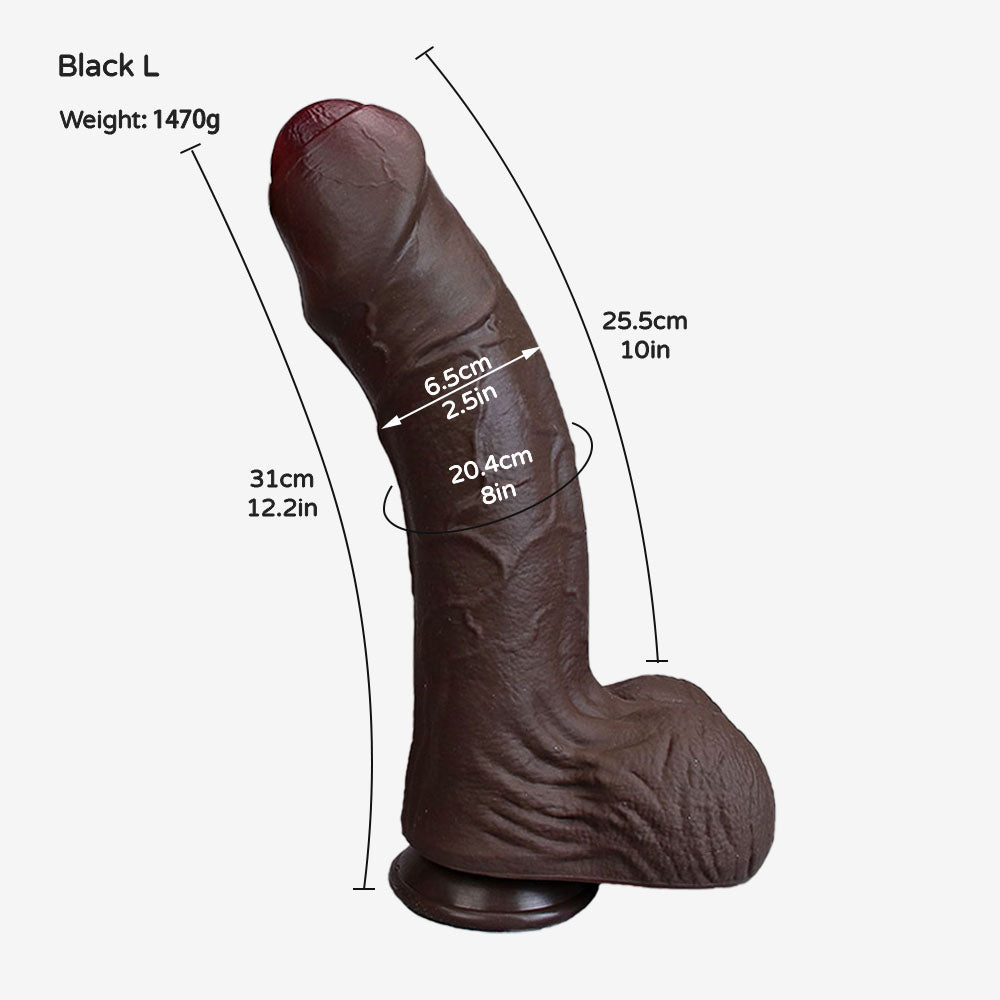 The Warrior Uncut Dildo
