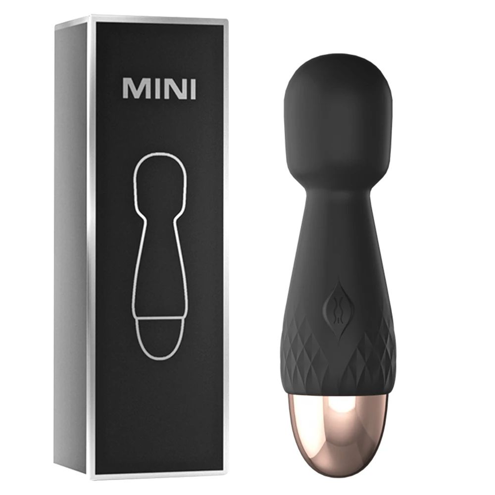 10-Mode Mini Wand Vibrator - Sexdale Luveden 10-Mode Mini Wand Vibrator - Sexdale Luveden