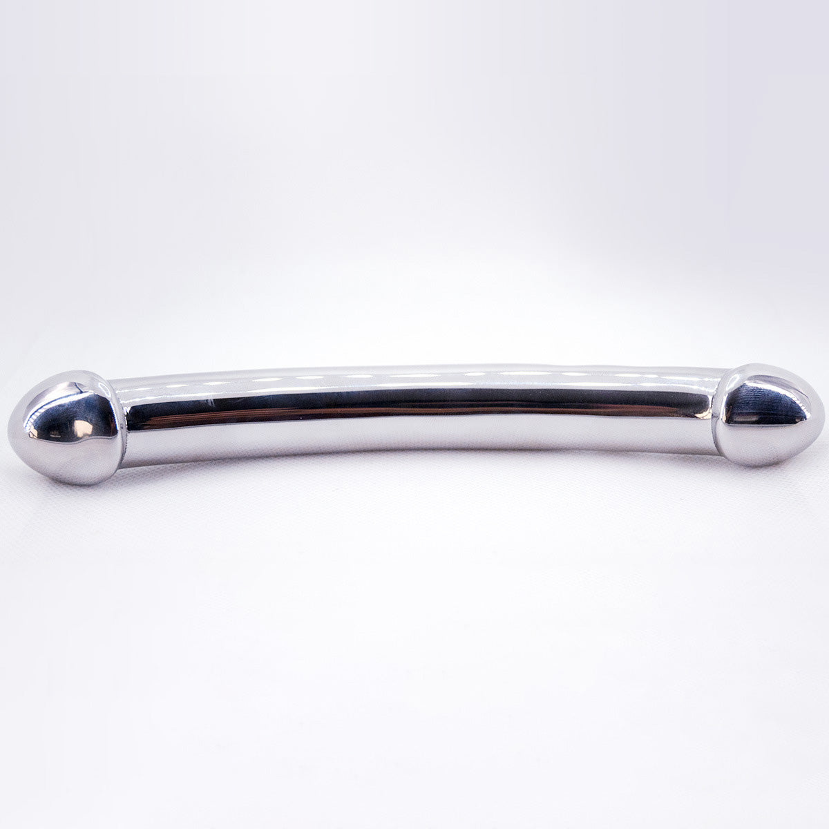 Arc Curve Dual Ended Stainless Steel Dildo