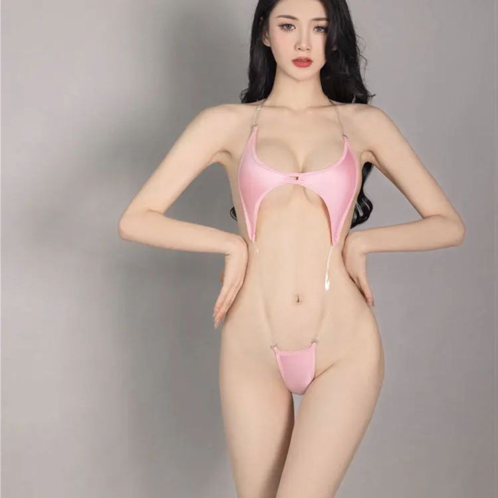 BacklessHigh-CutBodysuitBikinipink_1