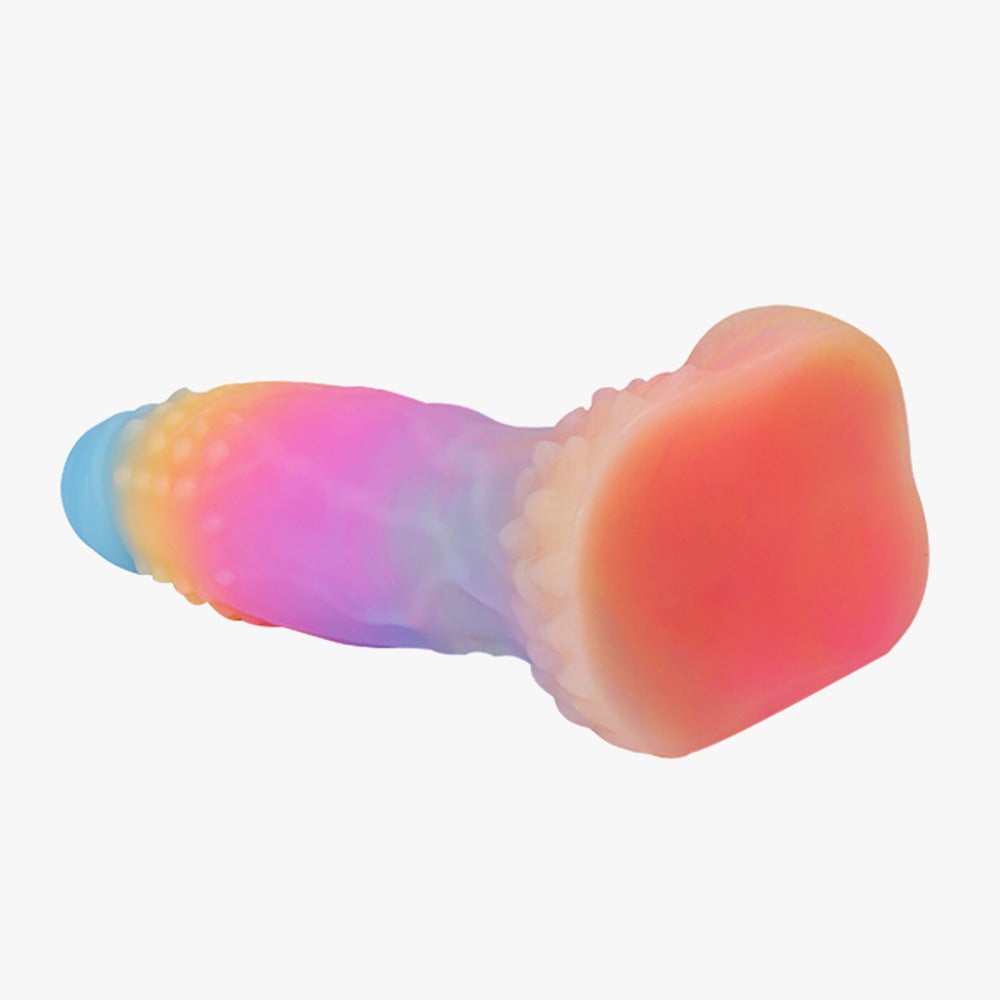Baize Luminous Colorful Fantasy Dildo