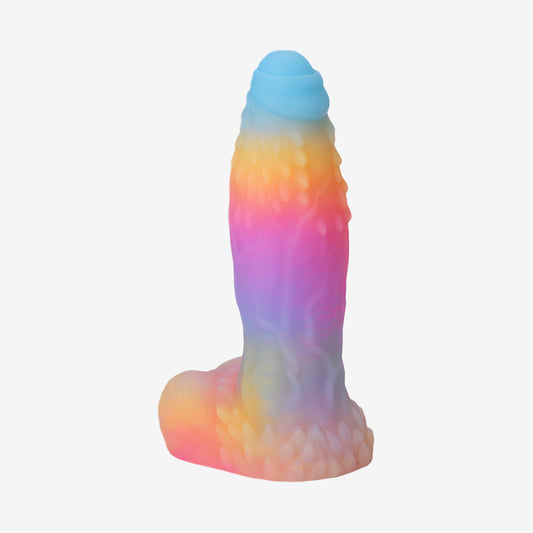 Baize Luminous Colorful Fantasy Dildo