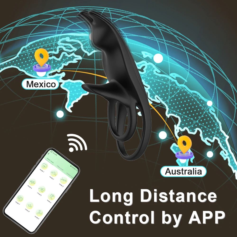 Black-Cat-Couples-Penis-Ring-long-distance-control