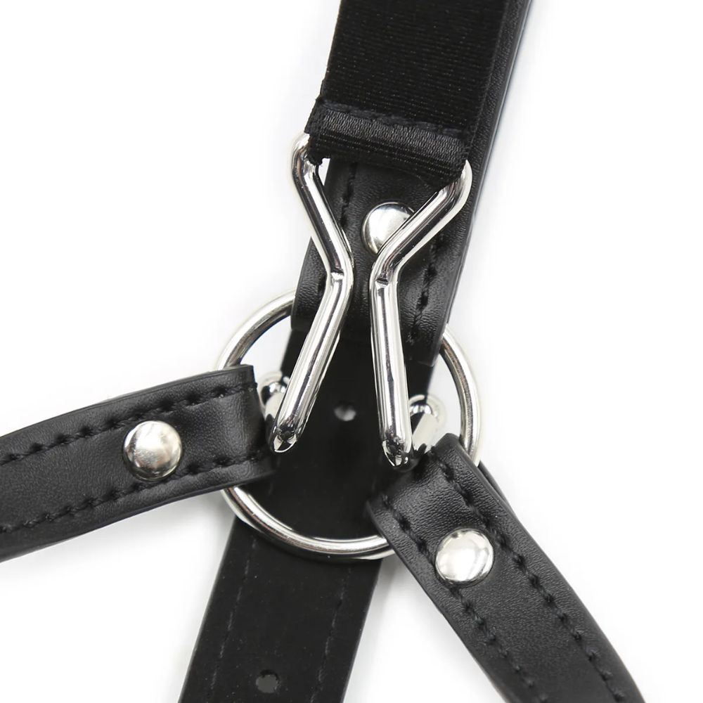 Bondage-Harness-with-Gag-and-Nose-Hook