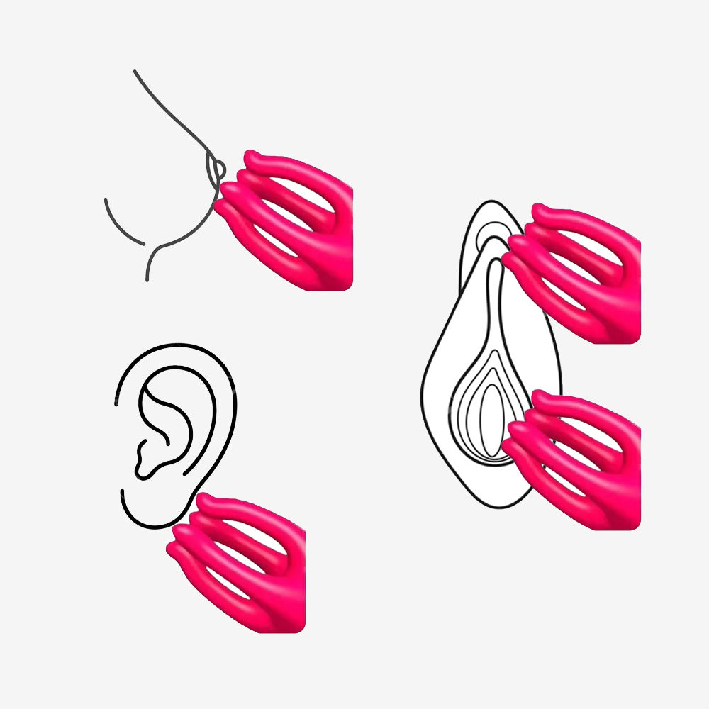 Claw-shaped Head for Massage Gun