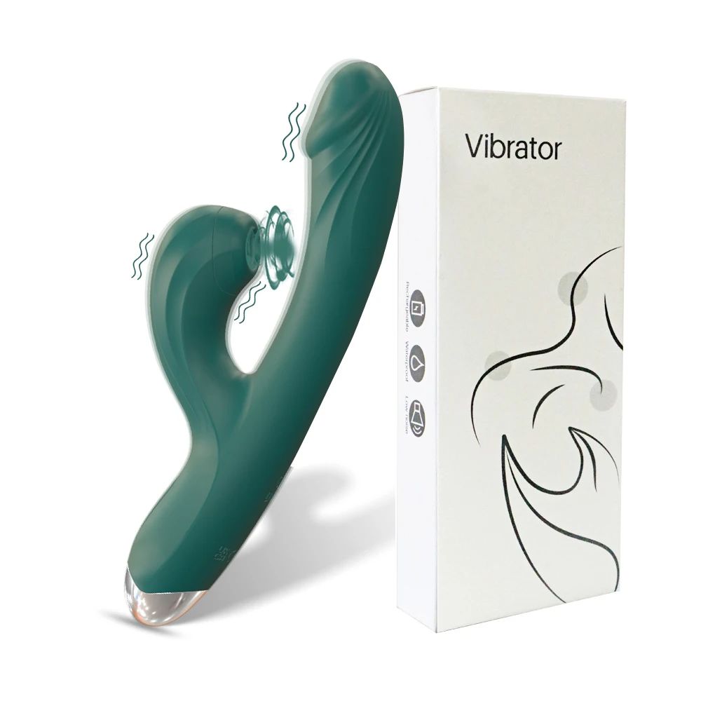 DoubleStimulationRabbitVibratorgreen