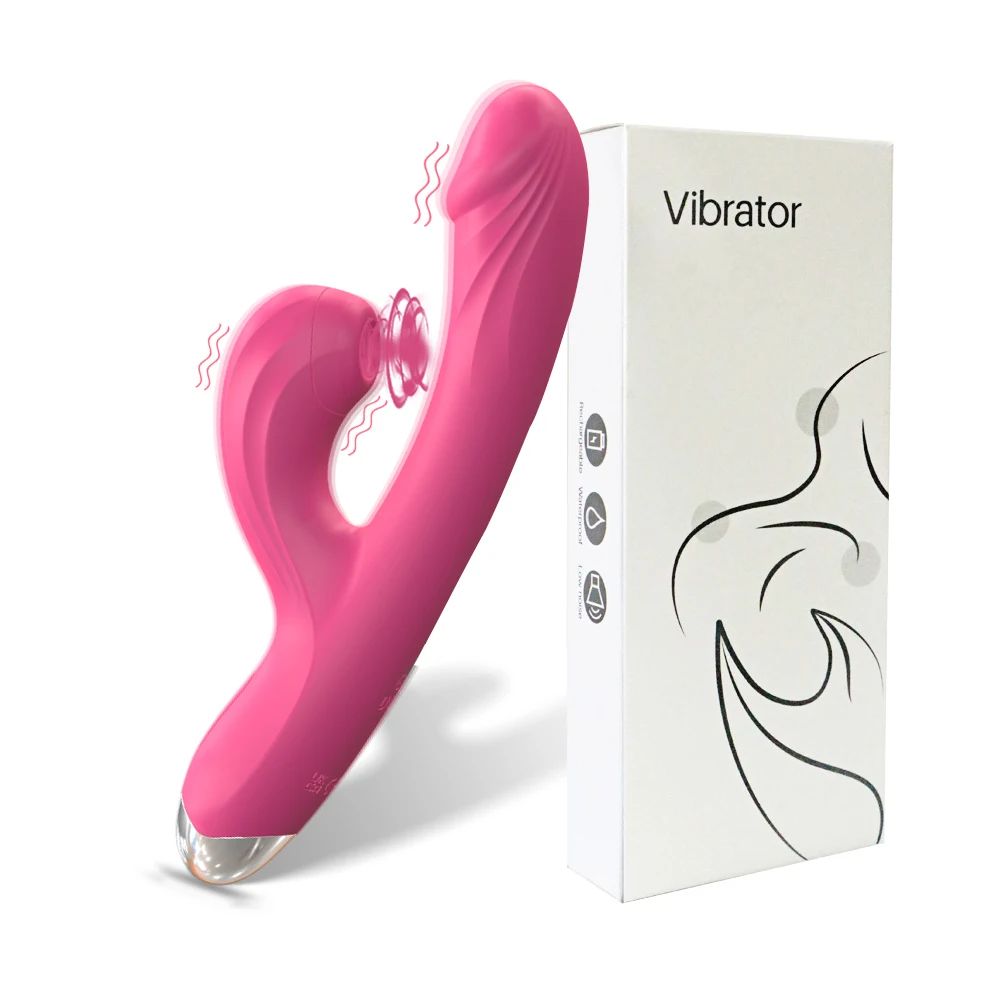 DoubleStimulationRabbitVibratorrosered