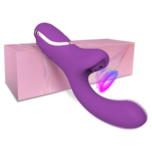 DualStimulationClitSuckerVibrator