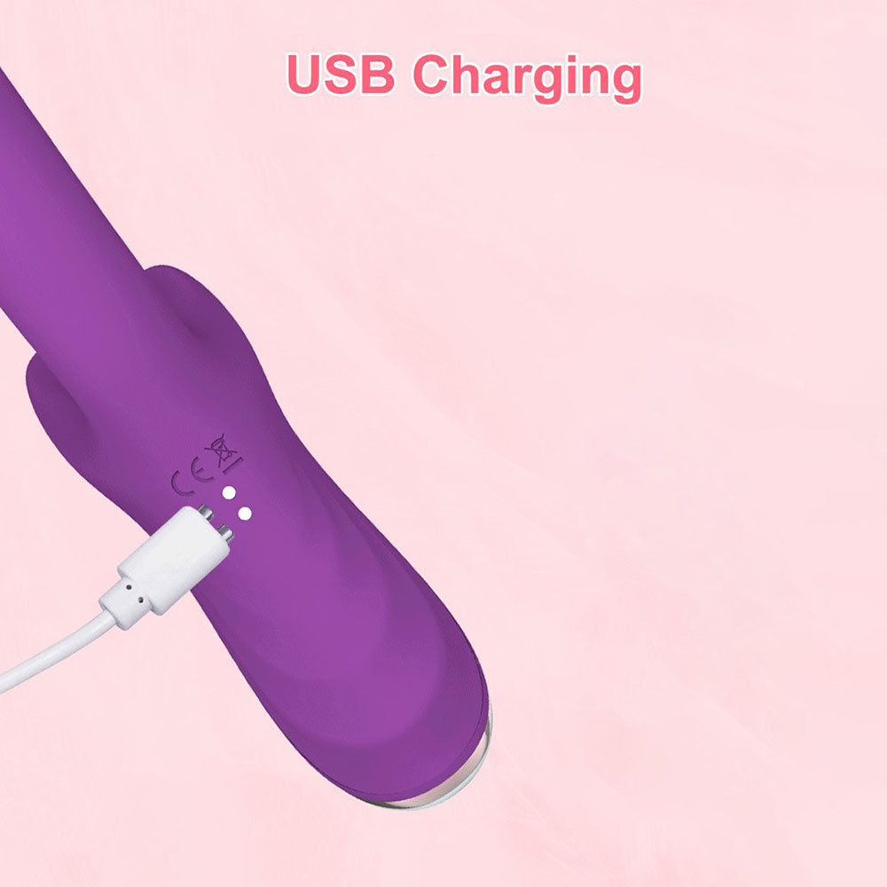 DualStimulationClitSuckerVibratorUSBCharging