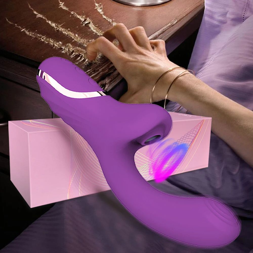 DualStimulationClitSuckerVibratorpurplewithbox