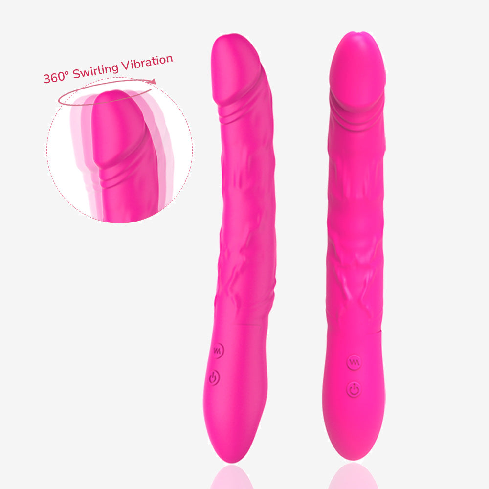 King-2 Swirl Dildo Vibrator