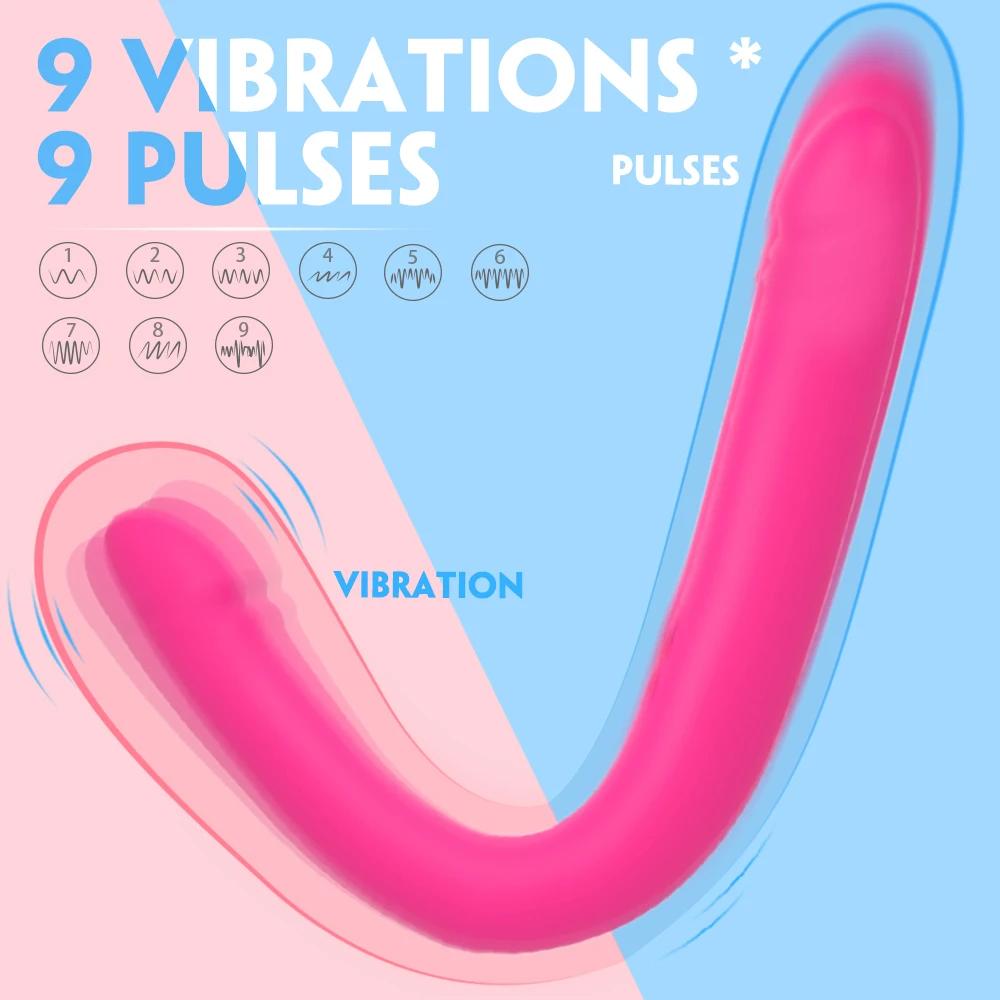 Long-Double-Pleasure-Dildo-Vibrator-Vibrations-and-Pulses