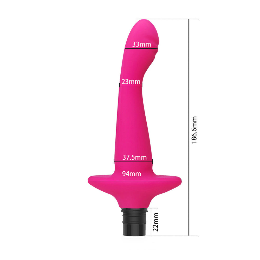Massage Gun Smooth Dildo Attachment