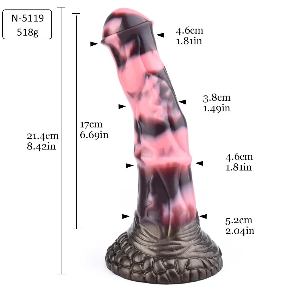 NNSX-fantasy-horse-dildo-N-5119-size