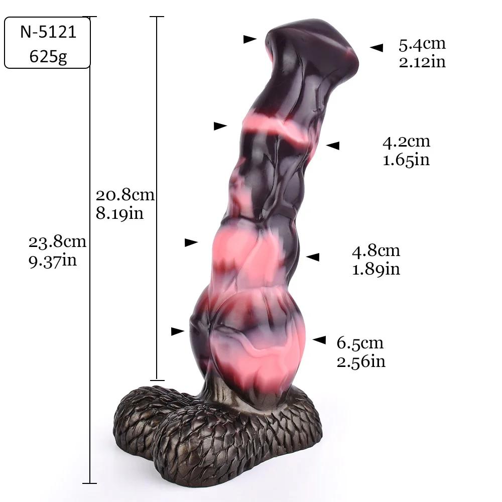 NNSX-fantasy-horse-dildo-N-5121-size