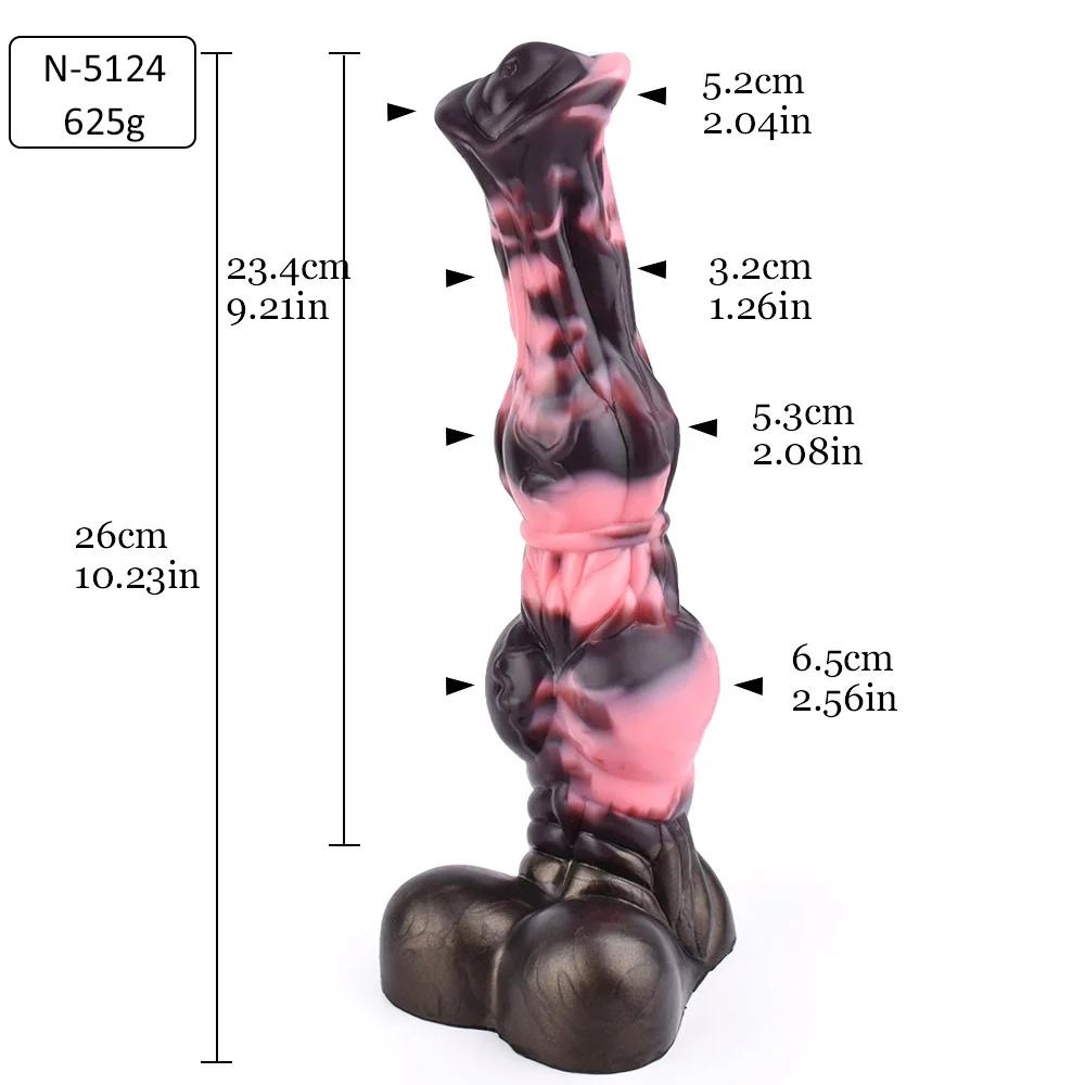 NNSX-fantasy-horse-dildo-N-5124-size