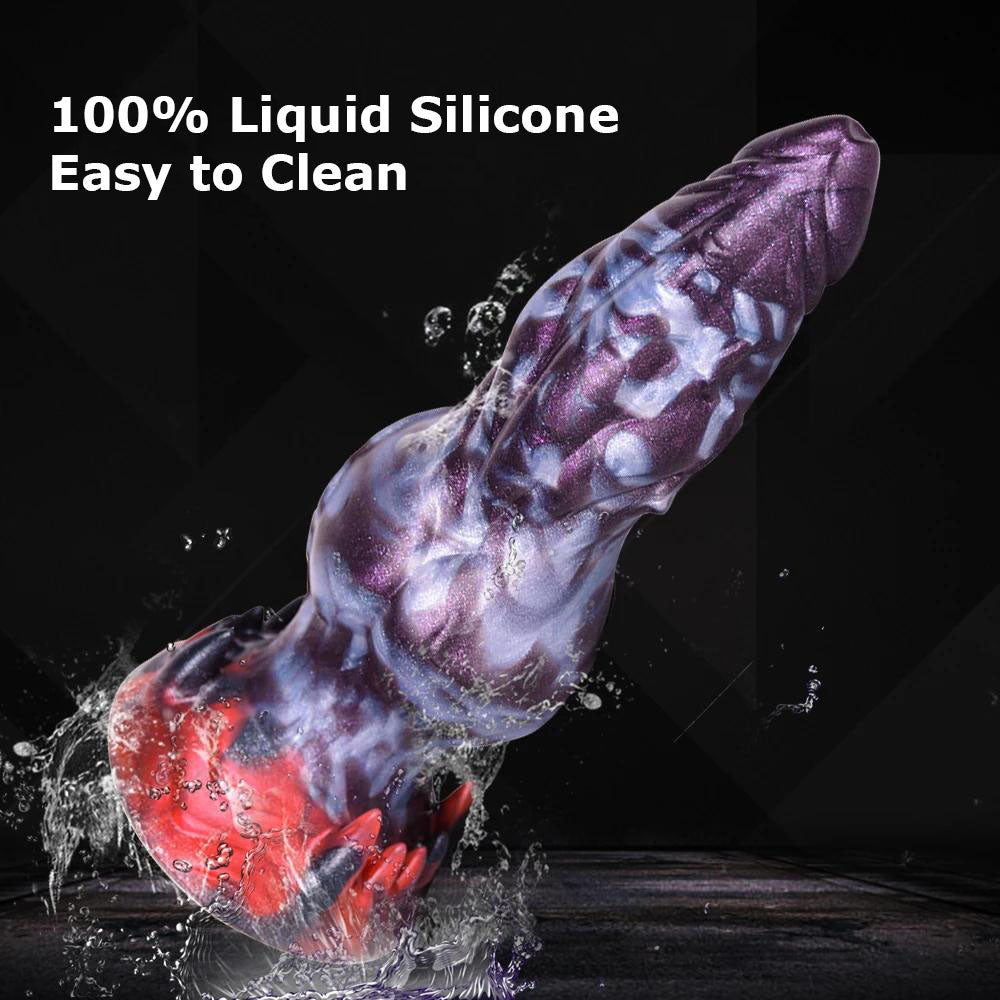 NNSX-tusk-knotted-realistic-dildo-silicone-and-easy-to-clean