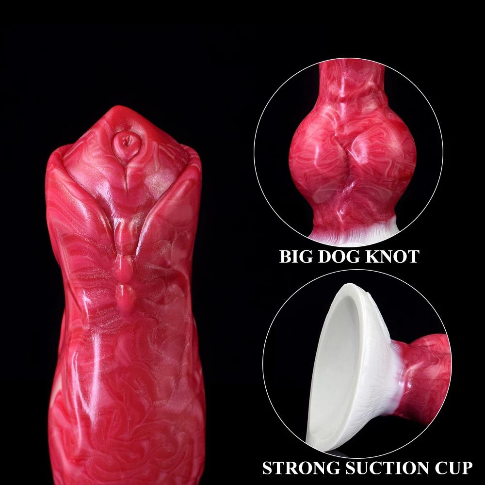 NNSX-wolf-dog-knotted-dildo-knot-and-suction-cup