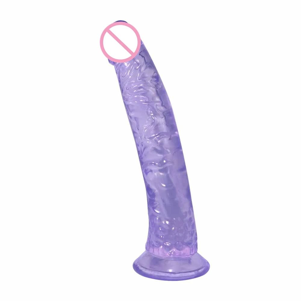 New210x35mmRealisticStrap-onDildopurple