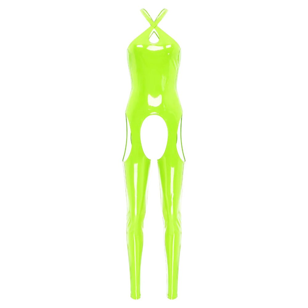 OpenCrotchLatexCatsuitwithStockingsgreen3