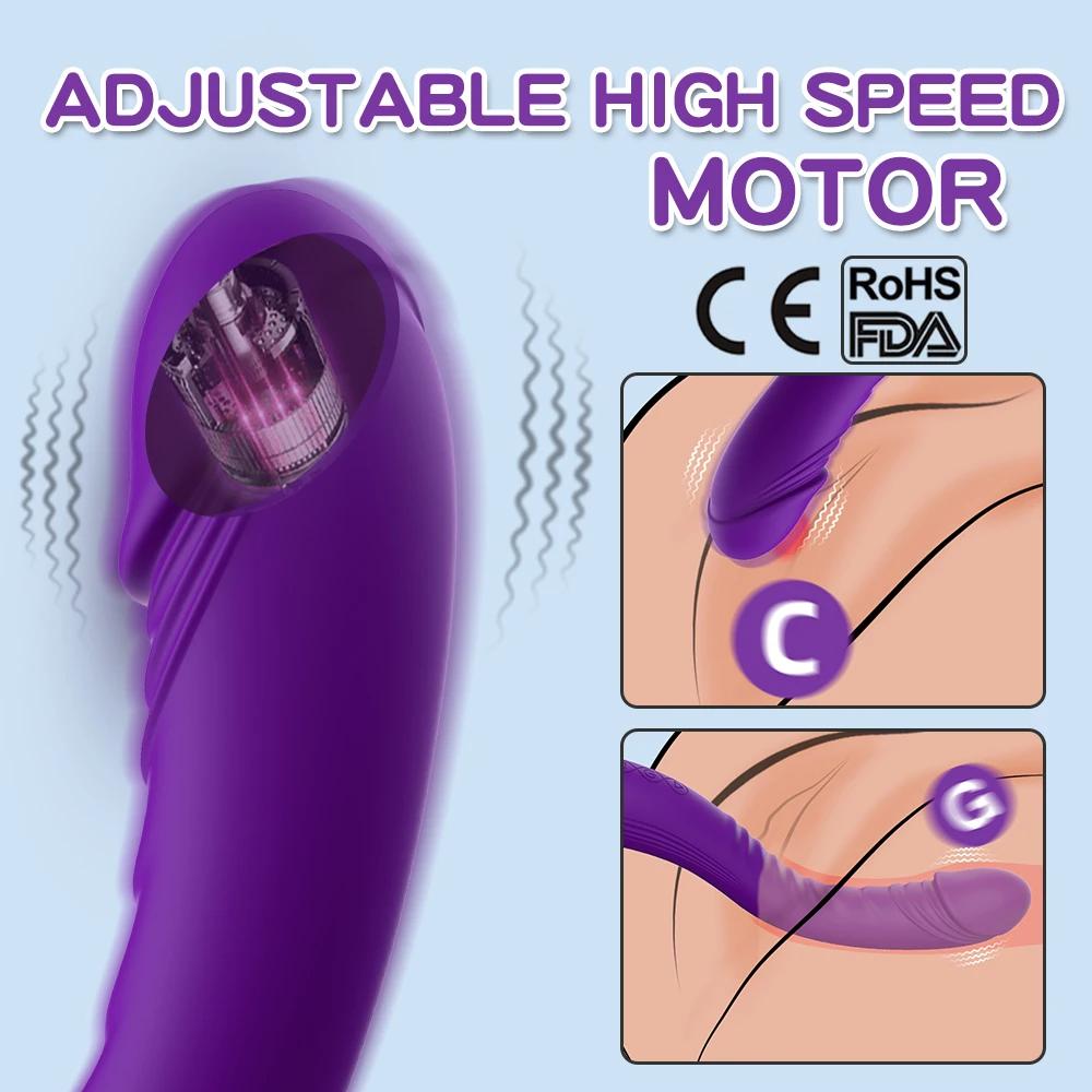 Powerful-Vibro-Dildo-Stimulator-Powerful-Motor