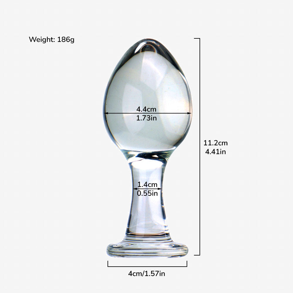 Puredrop Glass Jewel Plug
