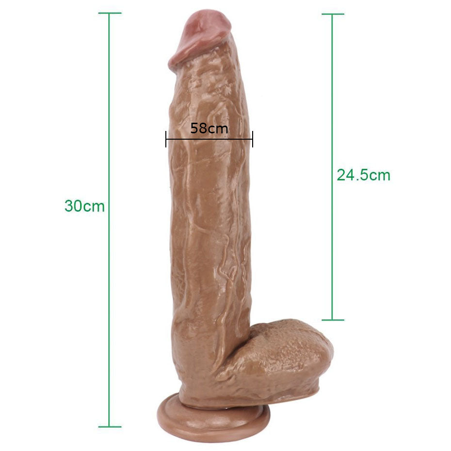 Realistic-12-inch-Dildo-with-Suction-Cup-size