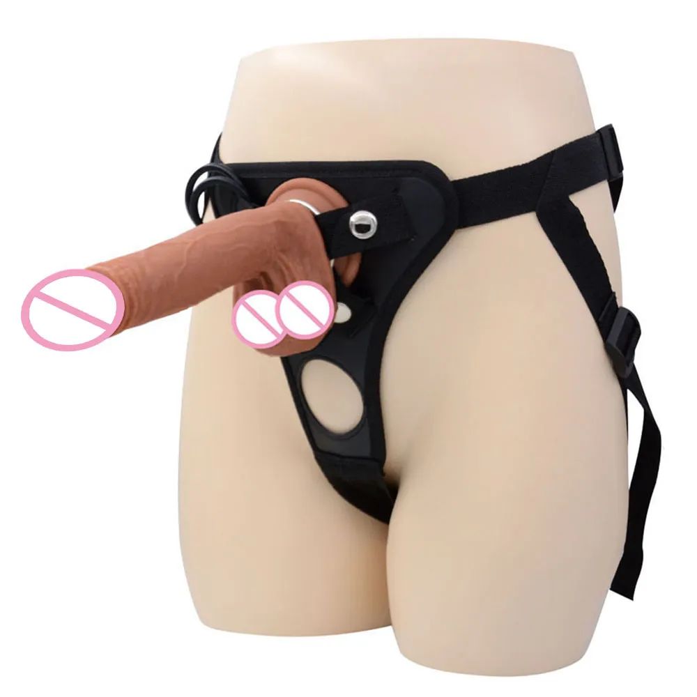 RealisticStrap-onDildoHarnessMwithpant