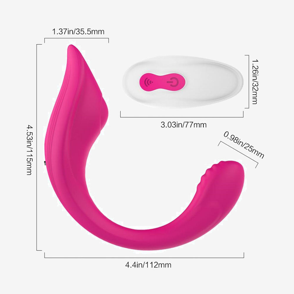 Ribbon Pro C-Shaped Vibrator