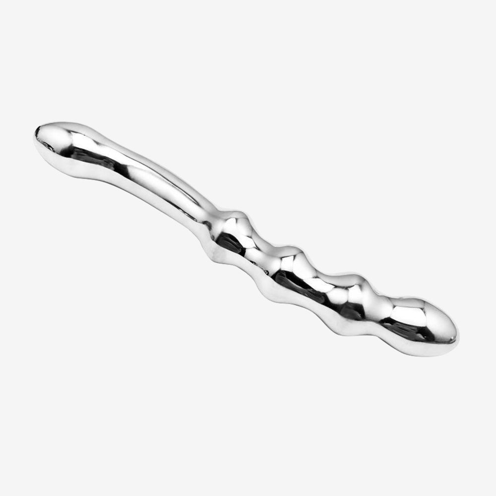 Ripple Curve Stainless Steel Pleasure Wand