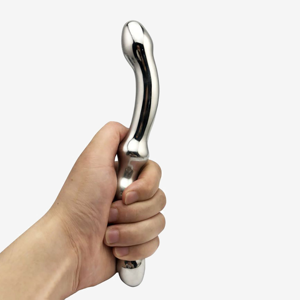 Ripple Curve Stainless Steel Pleasure Wand