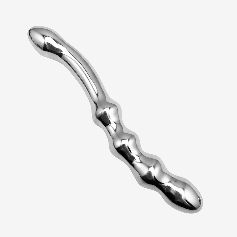 Ripple Curve Stainless Steel Pleasure Wand