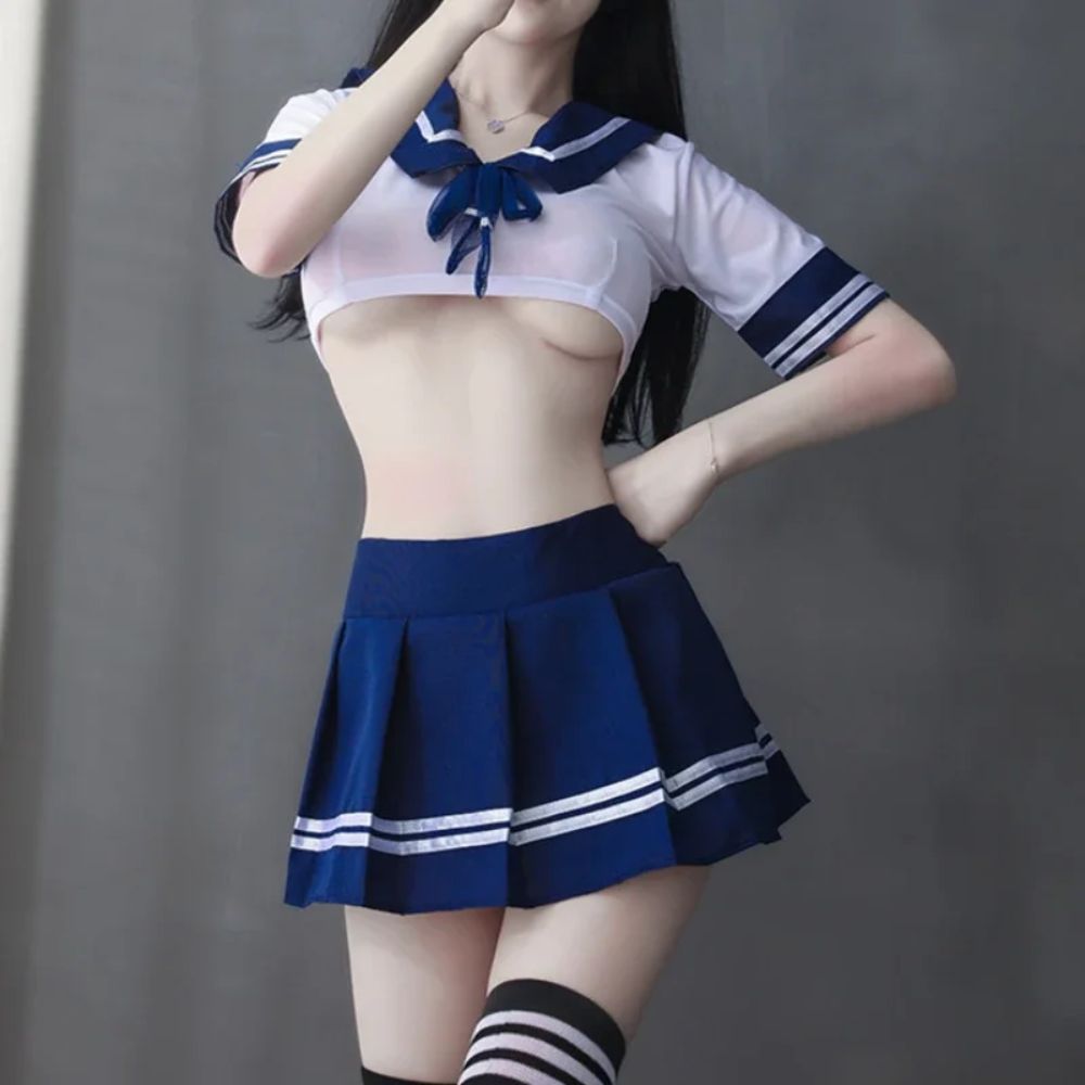 SexySchoolGirlCosplayCostume_1