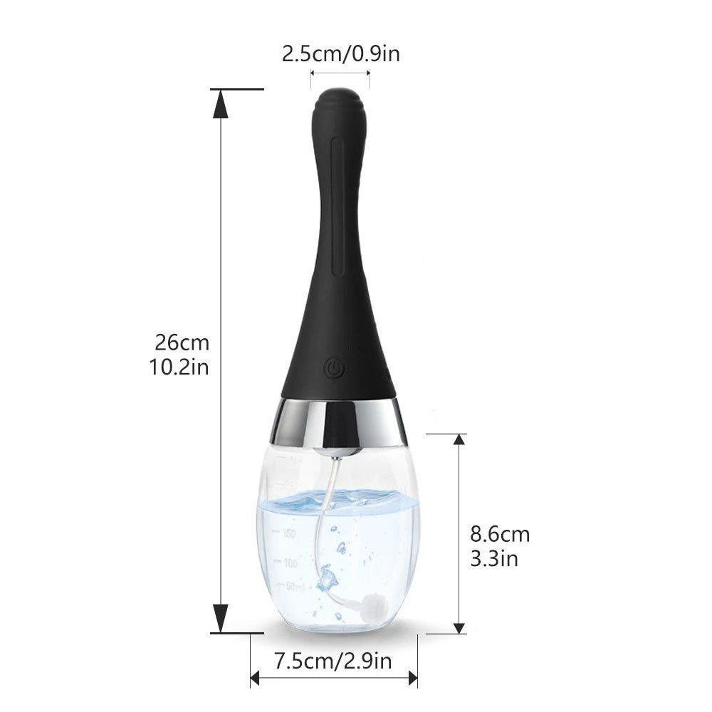 SiliconeAutomaticAnalEnemaCleanerSize