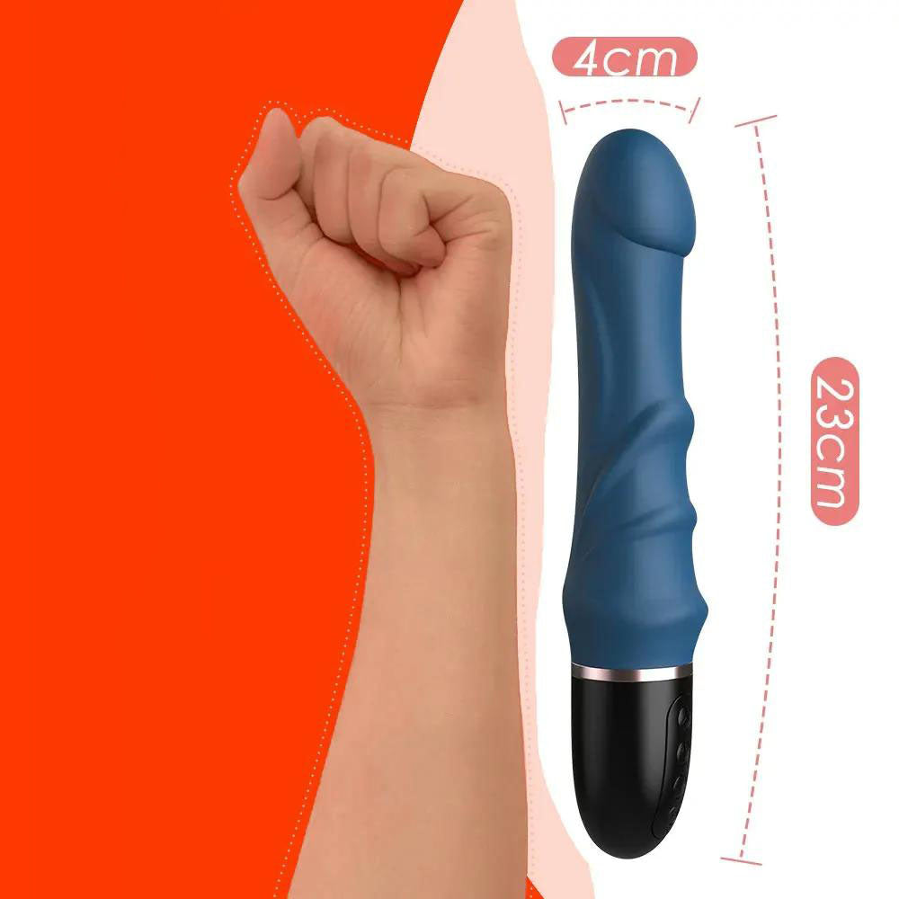 Soft-Silicone-Dildo-Vibrator-Massager-Size