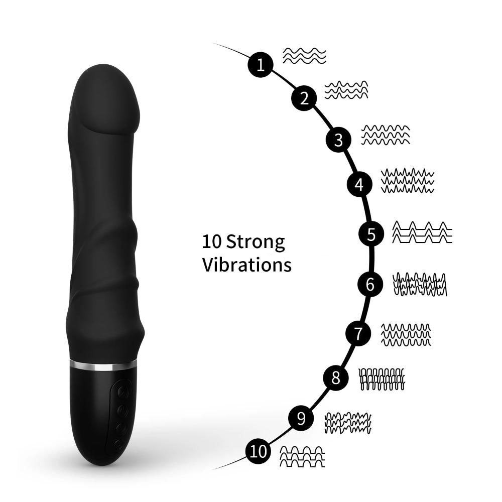 Soft-Silicone-Dildo-Vibrator-Massager-Vibration-Modes