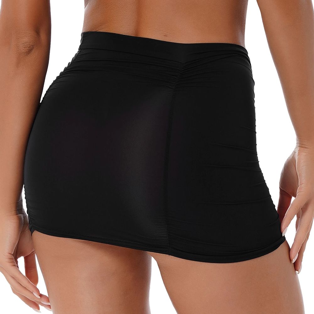 Stretchy-Ruched-Miniskirt-Black_2