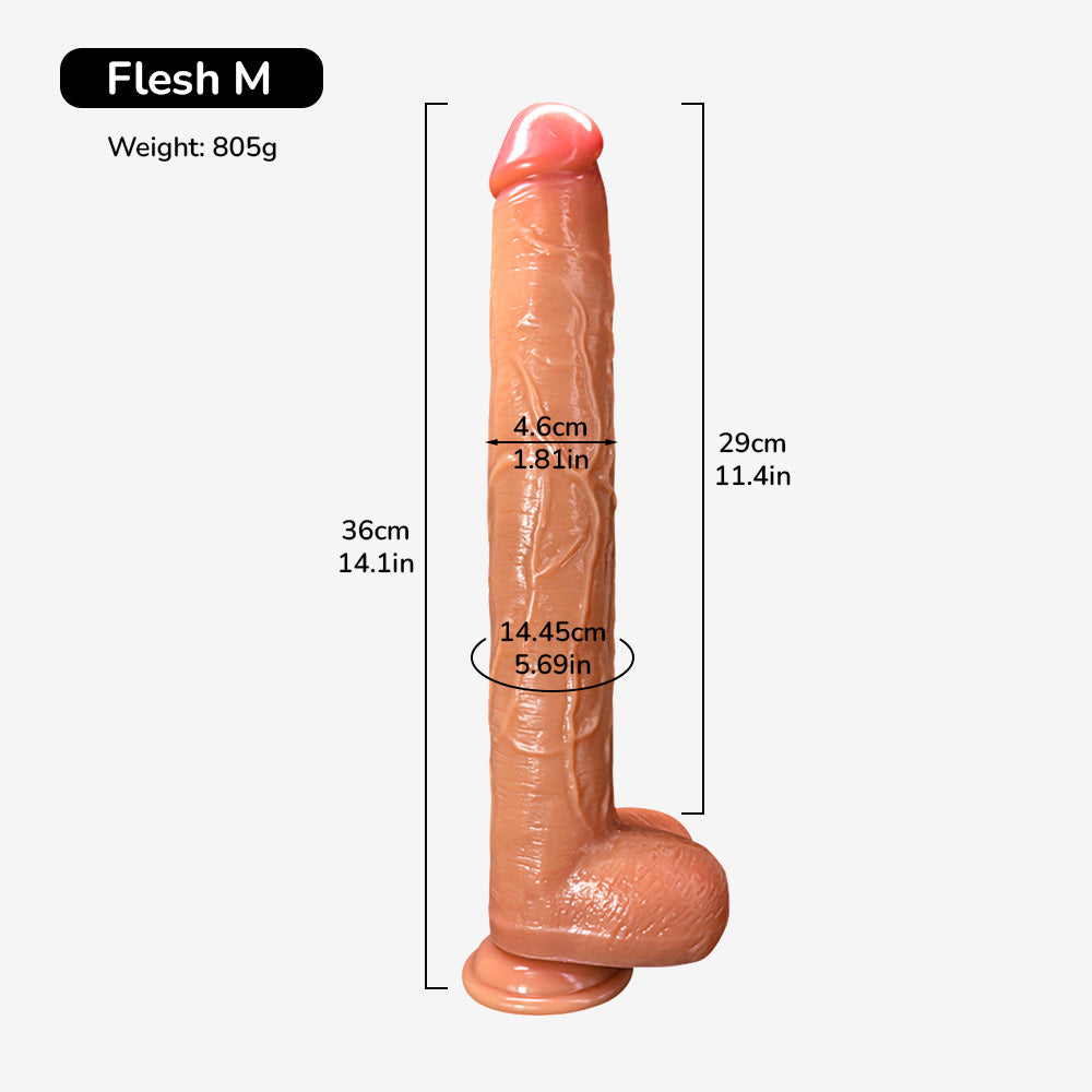 The Musketeer Extra Long and Thin Dildo