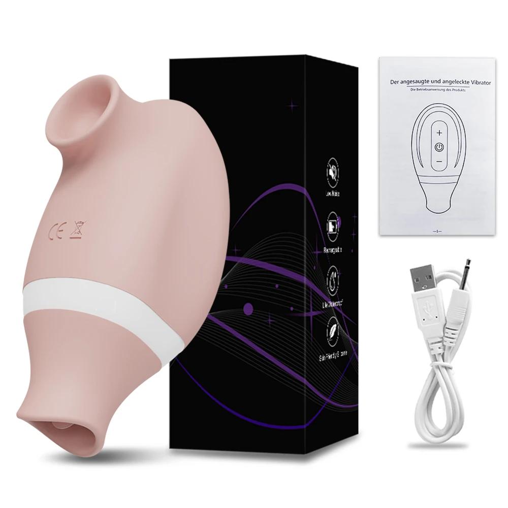 Travel-Friendly-2-in-1-Sucking-and-Licking-Vibrator-skin-color