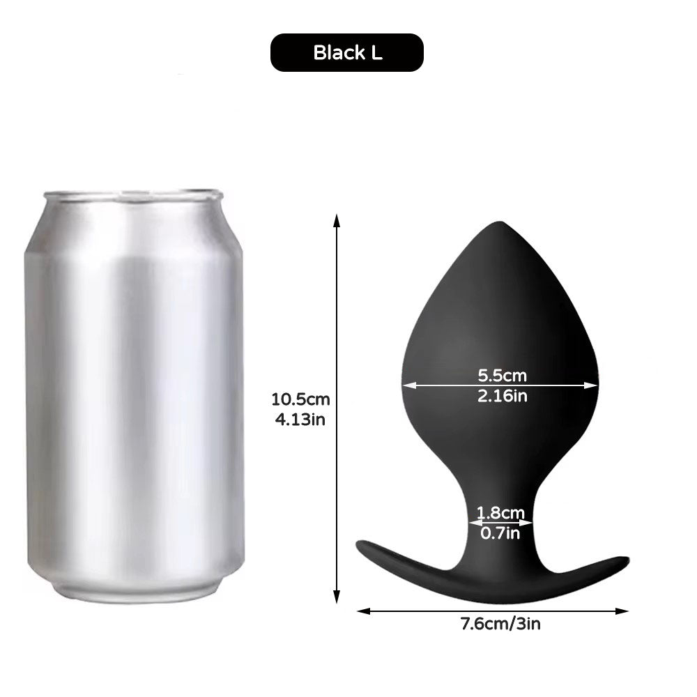 Walk ’n’ Wiggle Egg Anal Plug with T-base